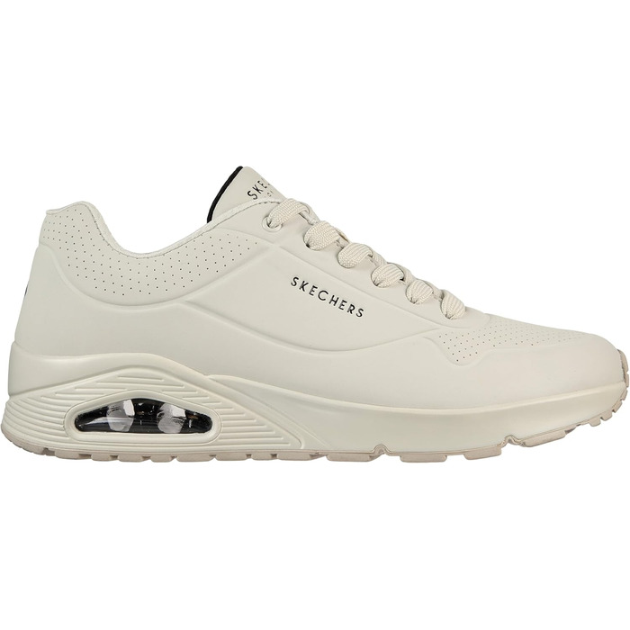 Чоловічі кросівки Skechers UNO Stand ON AIR, білий, сірий, 42.5 EU