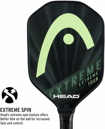 Ракетка для піклболу Head Extreme Tour, чорна/зелена