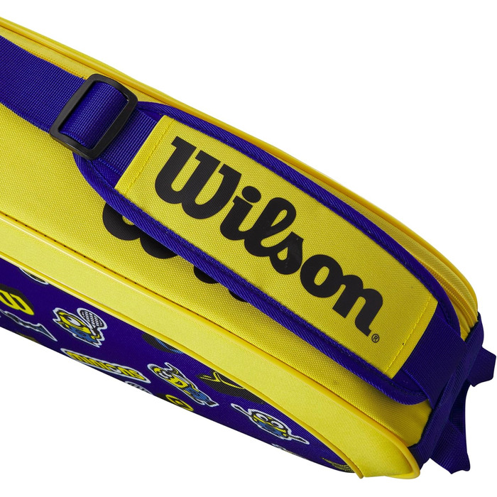 Тенісний м'яч Wilson 3 синій/жовтий для тренувань