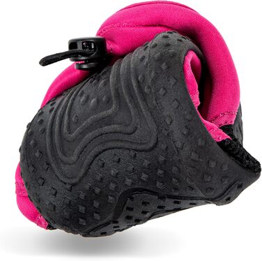 Чоботи для плавання: неопренові водяні черевики для чоловіків та жінок | З шнурком | Легкі та зручні | Розміри 36-45, чорний, синій, рожевий