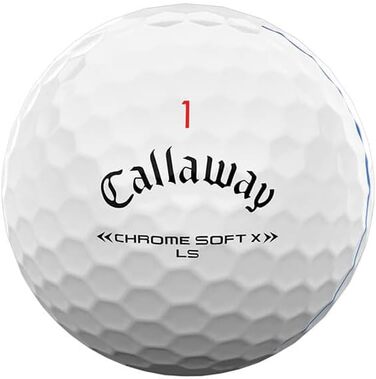 Гольф-м'ячі Callaway Chrome Soft X LS 2022, преміум якість