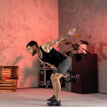 Кетлбел Hop-Sport 4-20 кг з пластику: для ефективних тренувань вдома, ергономічні ручки, обладнання для домашнього фітнесу