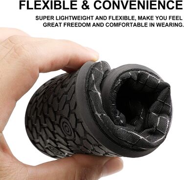 Чоловічі та жіночі аквашузи Sixspace для плавання, серфінгу та йоги. Швидка сушка, дихаючі, чорні (41 EU)