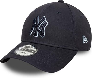 Кепка бейсболка New Era 9Forty Strapback Cap Outline New York Yankees Navy