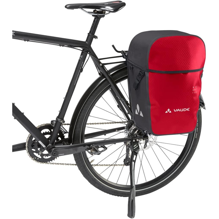 Велосипедна сумка Vaude Aqua Back Pro Single 24 л, водонепроникна, червона, для багажника, Німеччина