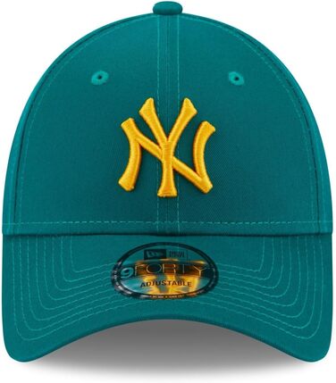 Кепка New Era New York Yankees MLB League Essential Green 9Forty Adjustable, розмір універсальний