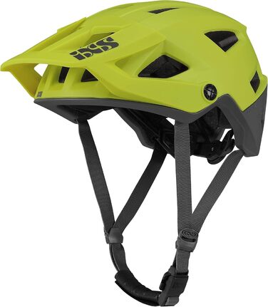 Велошолом IXS Trigger AM для маунтбайку, зелений лайм, розмір ML (58-62 см)