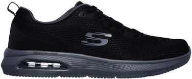 Чоловічі кросівки Skechers Dyna-air-pelland класичні спортивні взуття, розмір 44 EU, колір Black Mesh Charcoal Trim