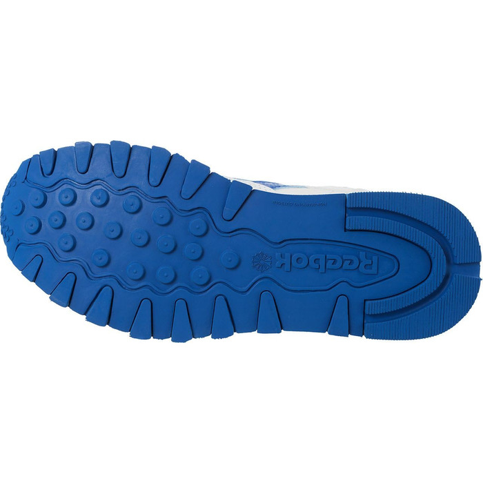 Кросівки для хлопчиків Reebok CL Leather Reflect, біло-синій, розмір 38 1/3 EU