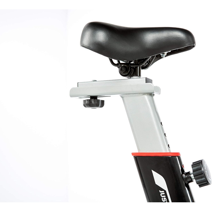 Велотренажер Moma Bikes для дому, маховик 24 кг, LCD-дисплей, пульсометри в кермі, ергономічне сидіння
