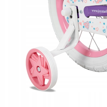 Дитячий велосипед Joystar Angel 14 дюймів, фіолетовий, для дівчаток