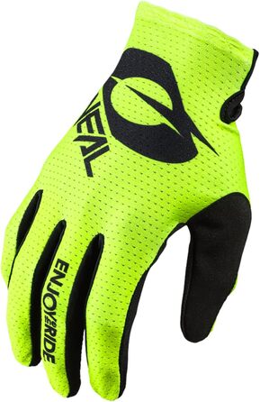 Рукавички O'NEAL для мотоцикла та велосипеда: MX, MTB, DH, FR, Downhill, Freeride, чорний/неонові жовті