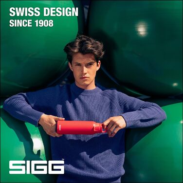 Термос-гуртка SIGG Hot & Cold One з ситечком для чаю, ізольована, не протікає, BPA-free, нержавіюча сталь 18/8, 0.3/0.5/0.55 л