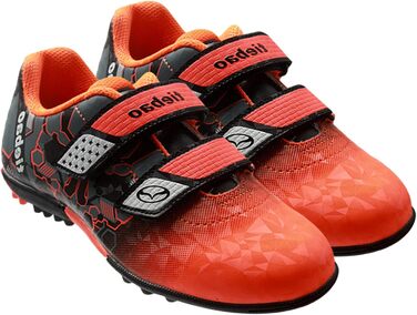 Дитячі футбольні бутси Rismart TieBao для штучного покриття та залу, унісекс, зелені (37 EU, помаранчевий)