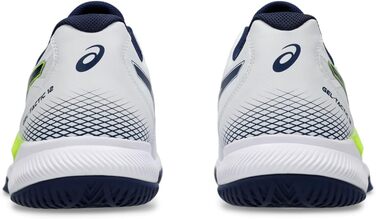 ASICS Gel-Tactic 12 чоловічі кросівки для залу 39 EU, біло-чорні