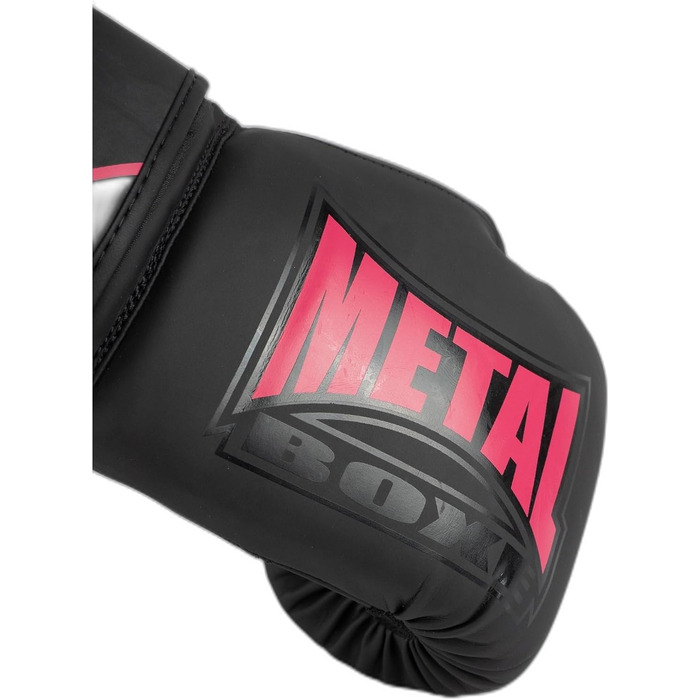 Тренувальні рукавички для боксу METAL BOXE для початківців, рожеві
