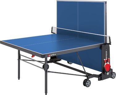 Вуличний тенісний стіл S 4-73 e Expertline, 274x152,5x76 см, синій