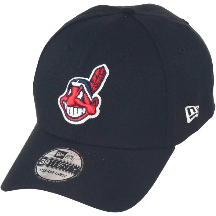 Кепка New Era Cleveland Indians Wahoo Logo 9twenty чорна, універсальний розмір