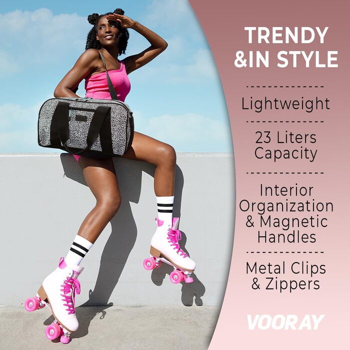 Спортивна сумка Vooray Burner 23 л з відділенням для взуття, рожевий Barbie Classic Blush, 39 см