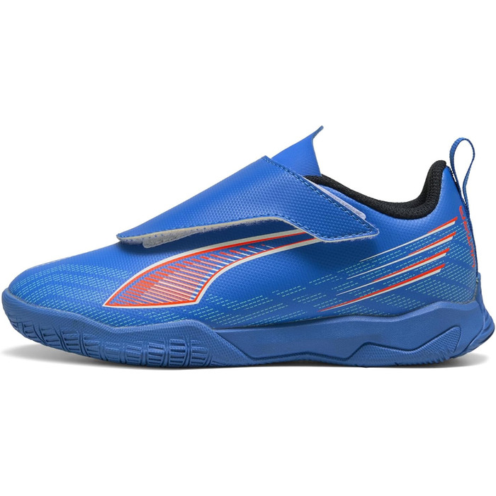 Дитячі футбольні бутси PUMA Ultra 6 Play V It Jr - блакитний, білий, червоний (3.5)