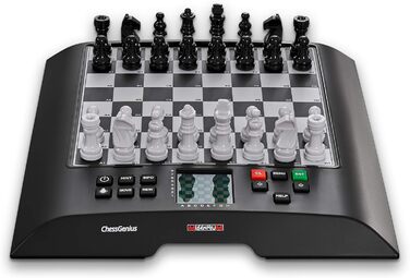 Шаховий комп’ютер MILLENNIUM ChessGenius M810 2024 з підсвіткою, магнітними фігурами, сенсорною дошкою, до 2050 ELO