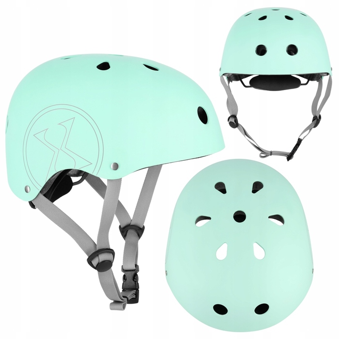 Дитячий велосипедний шолом з регулюванням та комплект захисту для скейтбордингу, розмір XS