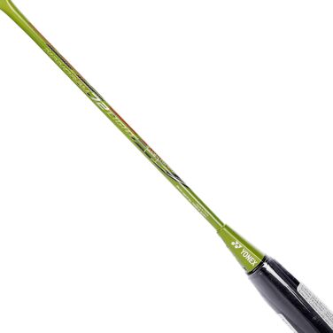 Бадмінтонна ракетка YONEX Nanoray 72, легка, золота, 5U G4, нанометрична технологія, X-FULLERENE, аеродинамічна ізометрична форма, Solid Feel Core, інтегроване T-з'єднання, розроблено в Японії, вироблено в Китаї