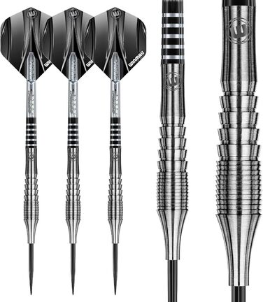 Професійний дартс-набір WINMAU Sniper 23 г з вольфраму з оперенням та шафтами