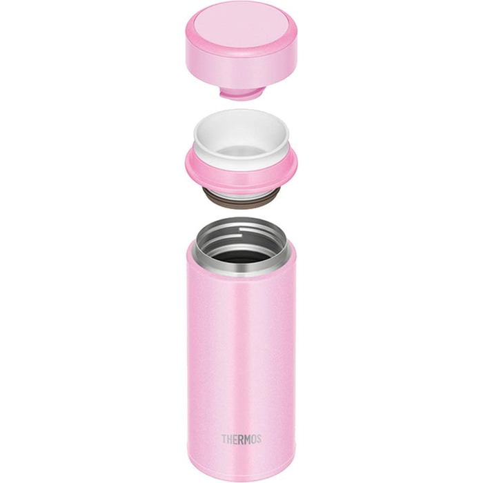 Термос-пляшка Thermos JOG-250 LP, вакуумна, 250 мл, світло-рожева