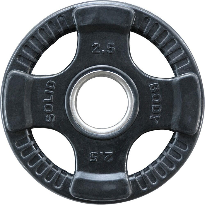 Олімпійський грифований гумовий диск Body Solid ORTK