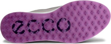 Жіноче кеди ECCO S Casual Lace Waterproof для гольфу, білий (37 EU, Gravel Silver Metallic)
