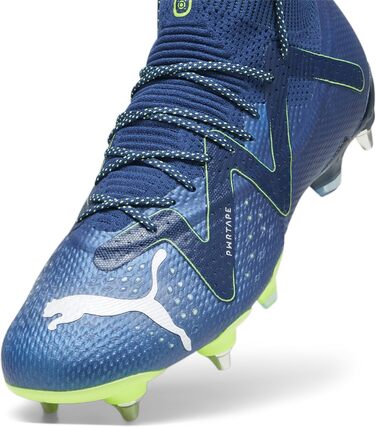 Футбольні бутси PUMA Future Ultimate Mxsg (35.5 EU) – унісекс, кольори: Persian Blue, Puma White, Pro Green