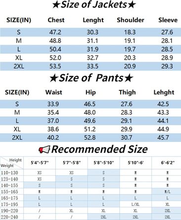 RIUIYELE Комплект чоловічий: куртка та штани для катання на лижах, тепла зимова куртка з підігрівом, качулка, для сноуборду та гірськолижного спорту, Orange/Abendrot, розмір L