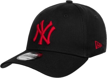 Кепка New Era 9Forty Yankees Essential - бейсболка з вигнутим козирком, чорна, MLB, для чоловіків