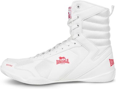 Боксерські черевики Lonsdale Heskin, 43 EU, білий/червоний