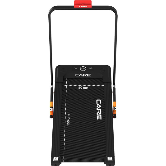 Біговий тренажер CARE FITNESS Jog 8: швидкість до 8 км/год, 4 функції, пульт ДК, комфорт та тихий мотор