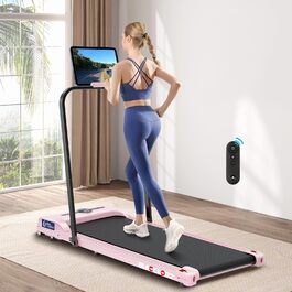 Walkingpad SL9H - Рожевий біговий тренажер: компактний, тихий, з LED-дисплеєм та мобільною програмою для дому та офісу