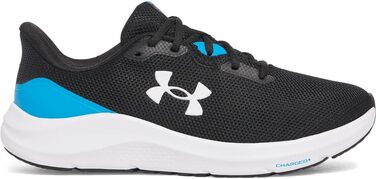 Чоловічі кросівки Under Armour Charged Pursuit 4, чорні з синім (розмір 47 EU)