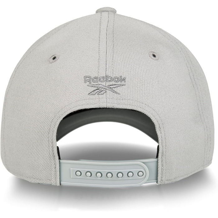 Кепка-бейсболка Reebok унісекс, сіра, універсальний розмір