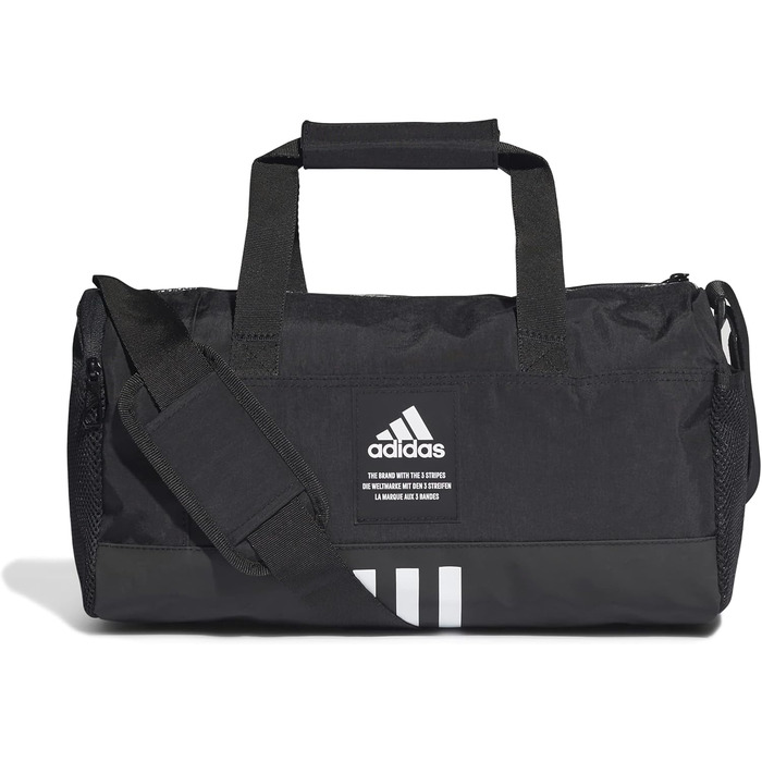 Сумка-дуфл adidas 4ATHLTS XS унісекс, чорна, спортивна