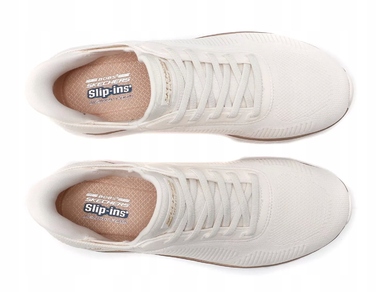 Жіночі кросівки Skechers Bobs Squad білі 117497 WTGD 39