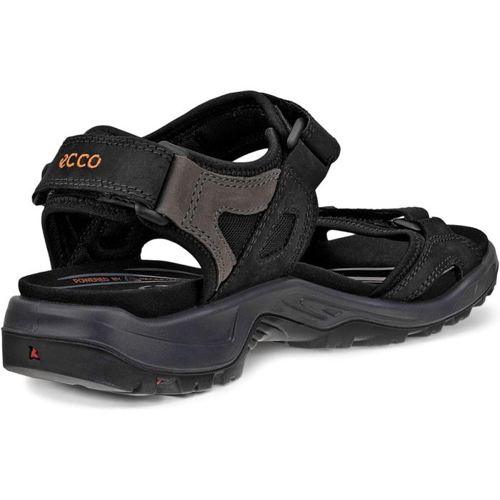 Чоловічі сандалі ECCO Offroad 44 EU чорного кольору - зручне взуття для активного відпочинку