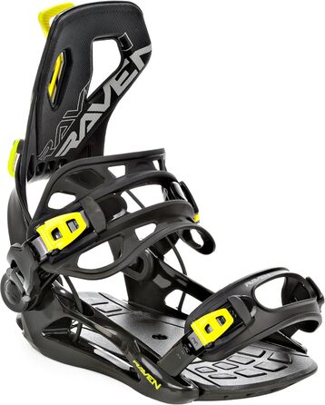 Сноуборд-сет Raven: сноуборд Barracuda Carbon Lime + кріплення Fastec FT360 (157 см) + кріплення FT360 Lemon XL