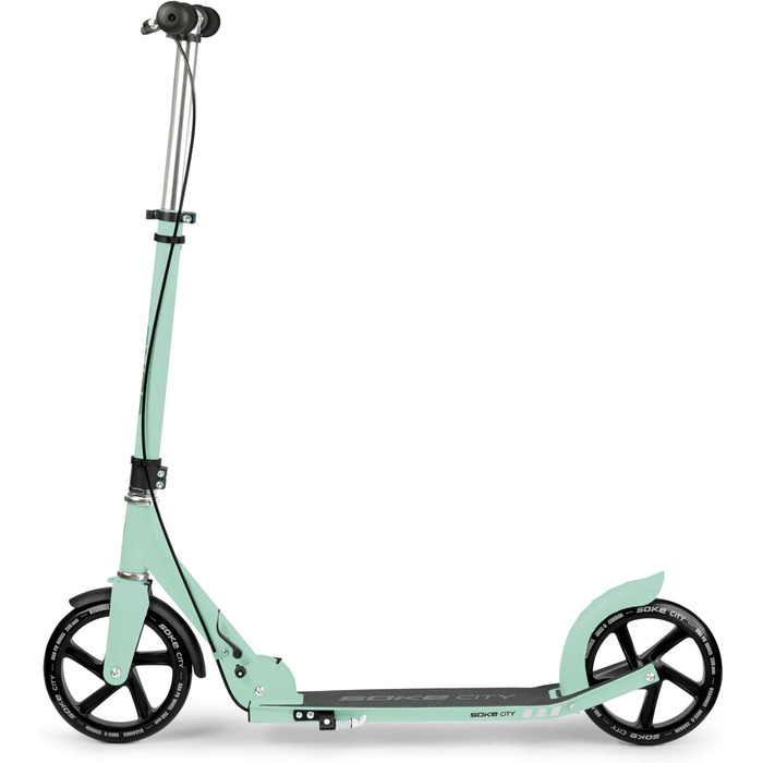 Міський самокат SOKE Cityroller, зелений, для дорослих та дітей