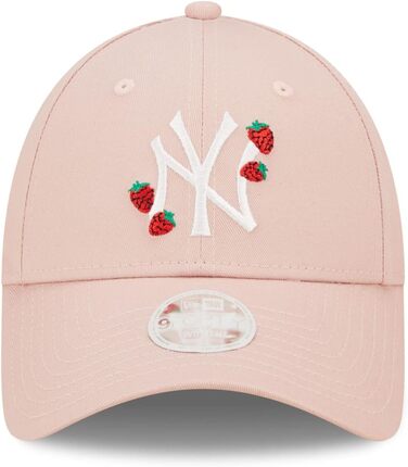 Кепка New Era 9Forty жіноча - Strawberry New York Yankees рожева
