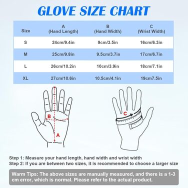 AOOSA Неопренові рукавички та шкарпетки для плавання, 3 мм, унісекс, з антиковзким покриттям, для дайвінгу, серфінгу, снорклінгу (Чорний, XL)
