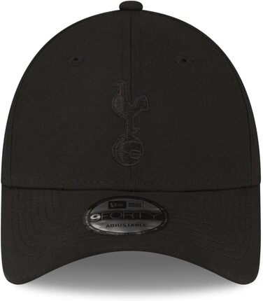 Кепка New Era 9Forty з регульованим розміром, чорна - кепка-бейсболка з вигнутим козирком, логотип команди, серії A, Premier League