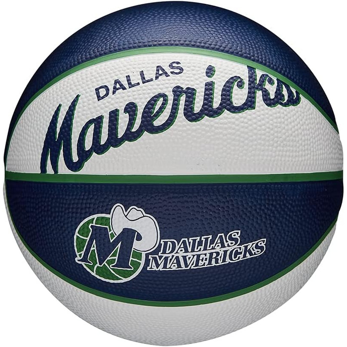 М'яч для баскетболу Wilson NBA Retro Mini Atlanta Hawks, унісекс
