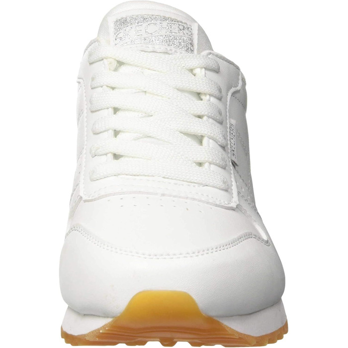 Кросівки жіночі Skechers OG 85 Old School Cool білі зі сріблом, 39.5 EU