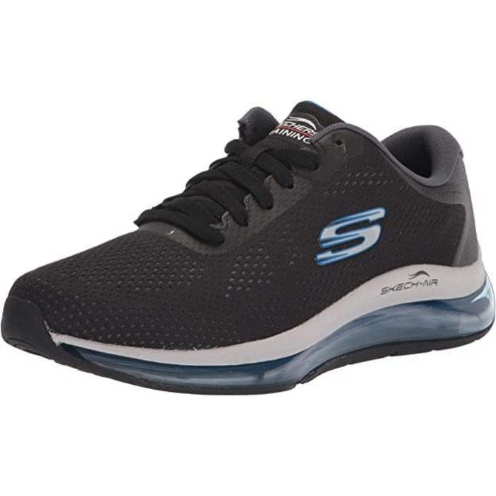Чоловічі кросівки Skechers, спортивне взуття (44 EU, темно-синій, лайм)